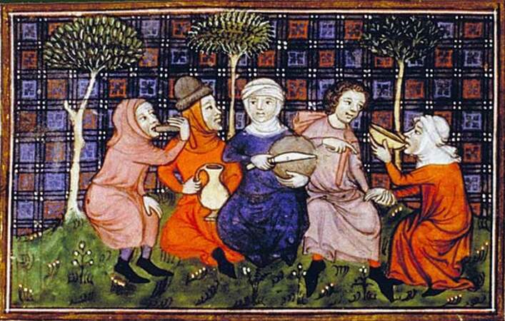 Le vin d'Hypocras (Moyen Âge, Europe)
