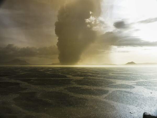 Un volcan situé sur la "Ceinture de feu du Pacifique"