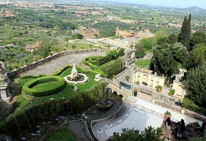 Le Jardin de la Villa d'Este, en Italie
