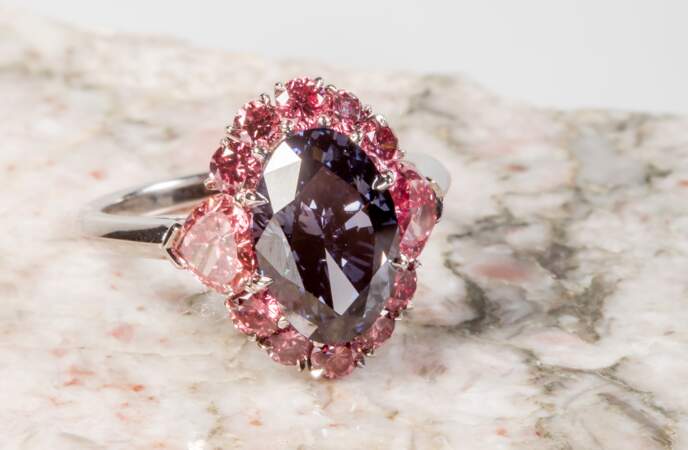 Le diamant violet d’Argyle, l'un des plus rares diamants du monde