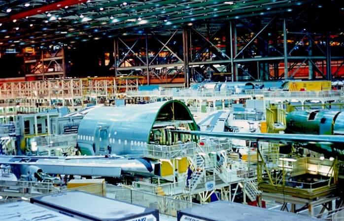 L'usine Boeing d'Everett, la plus grande usine 2/2
