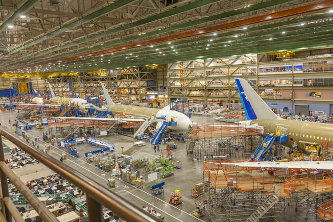 L'usine Boeing d'Everett, la plus grande usine 1/2