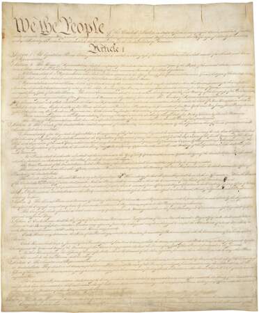 La Constitution américaine : le deuxième document imprimé le plus cher