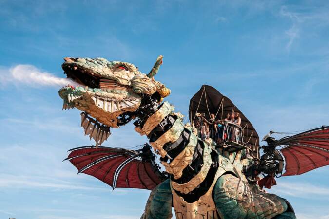 Le Dragon de Calais : une créature de 72 tonnes