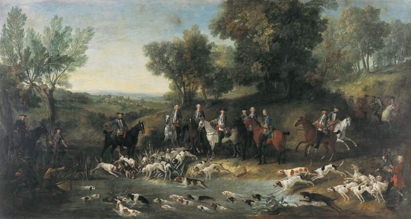 Louis XV et la chasse