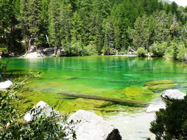 Le lac Vert dans les Hautes-Alpes
