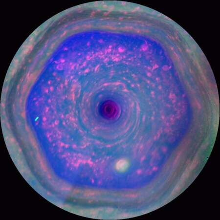 La tempête hexagonale de Saturne 2/2