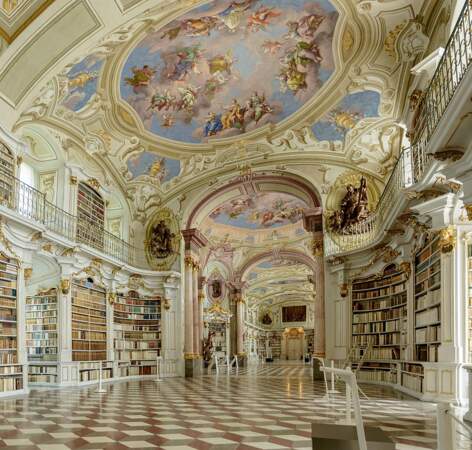 Autriche : la bibliothèque de l’abbaye bénédictine d’Admont 2/2