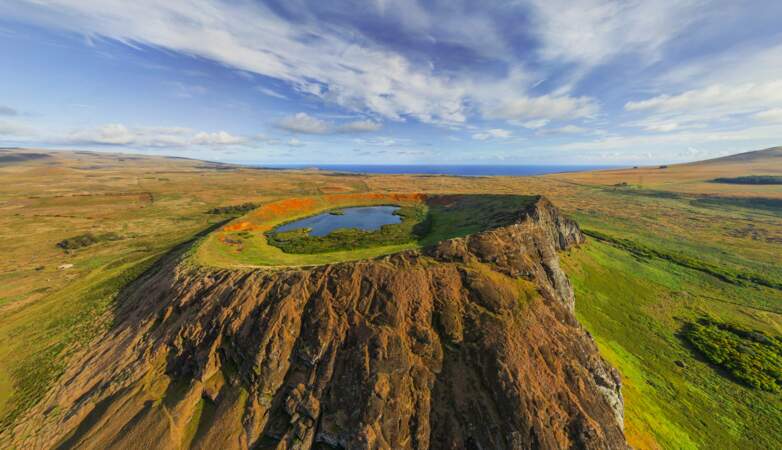 Île de Pâques : un moai découvert grâce au changement climatique