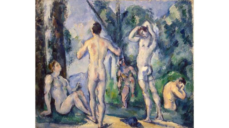 Paul Cézanne, Les Baigneurs, vers 1890