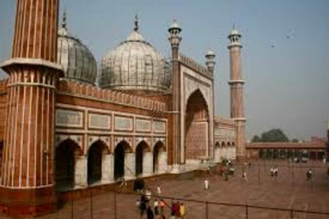 La Mosquée indienne Jama Masjid