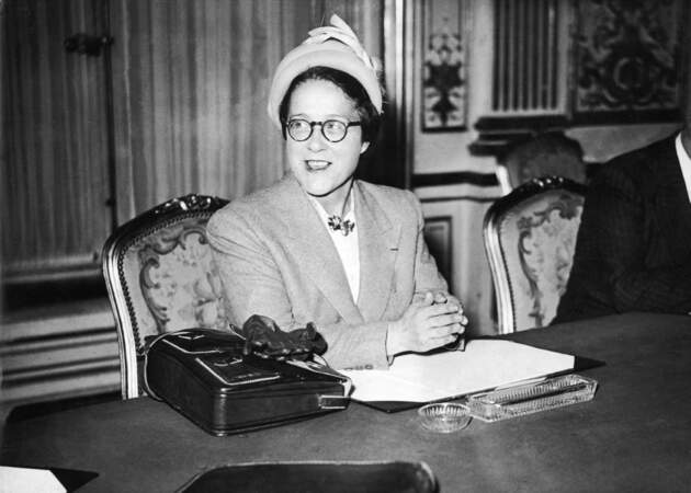 1947 - Germaine Poinso-Chapuis devient la première femme politique ministre d’un gouvernement français